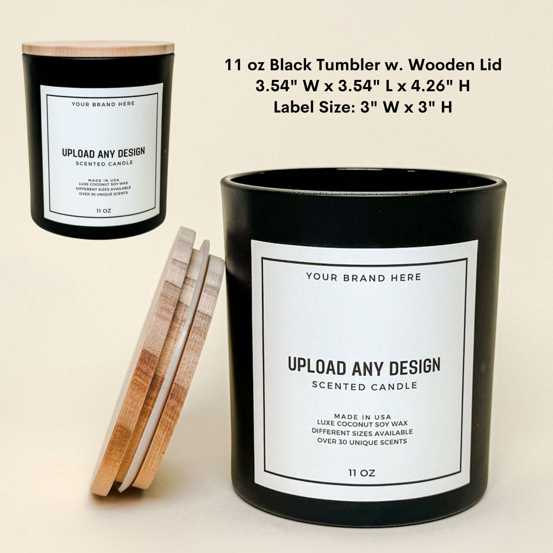 Private Label Candle Custom Branded Wood Wick