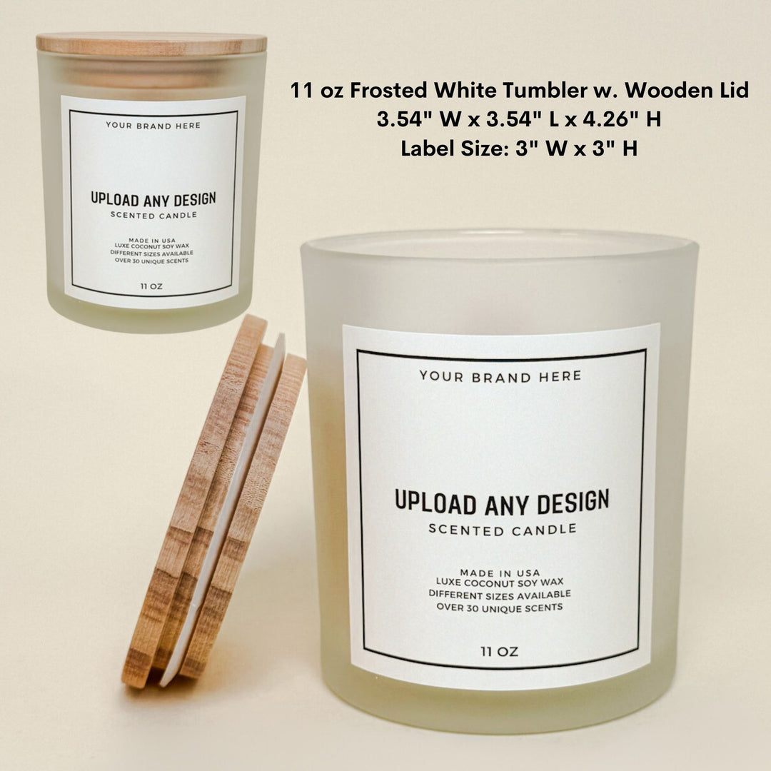 Private Label Candle Custom Branded Wood Wick