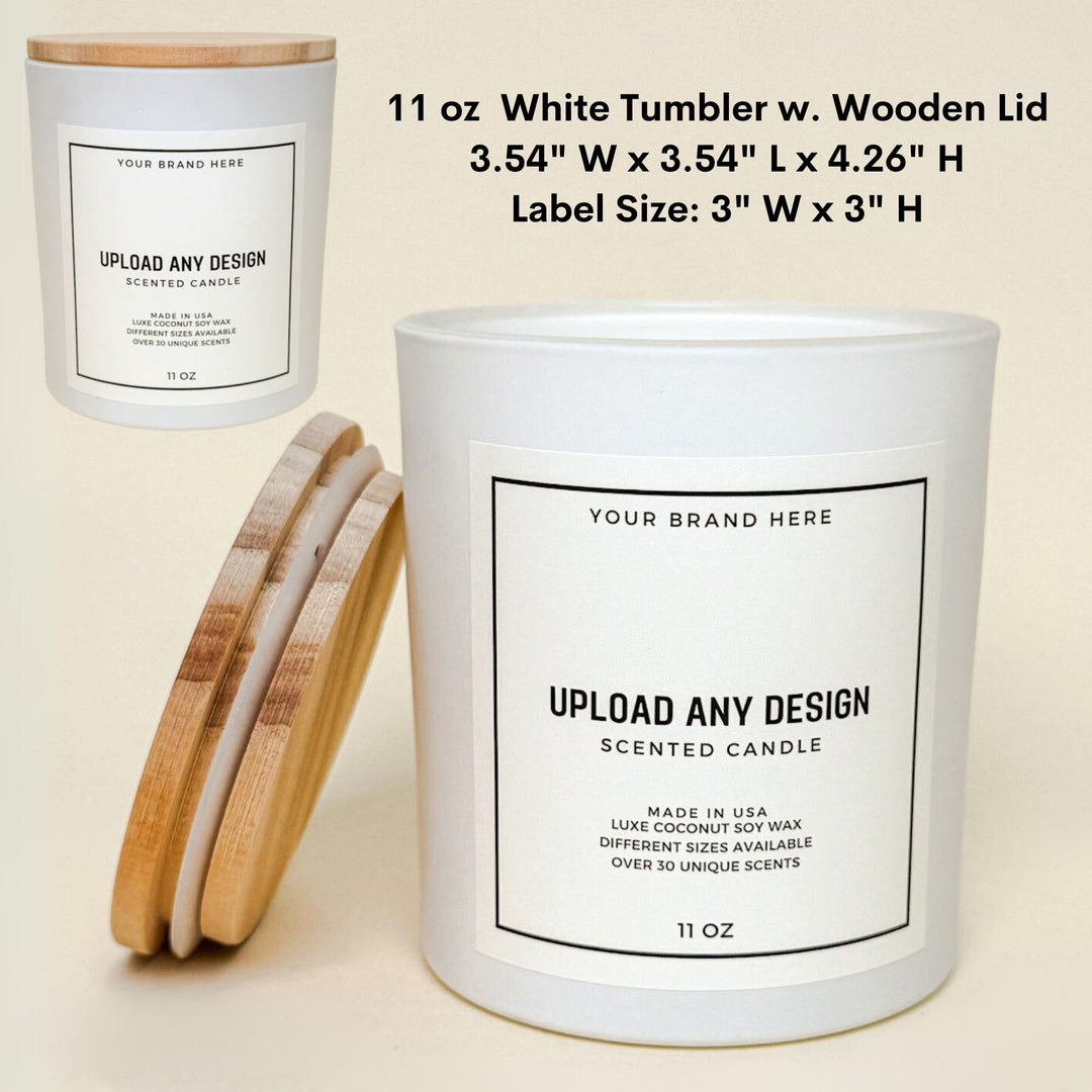 Private Label Candle Custom Branded Wood Wick