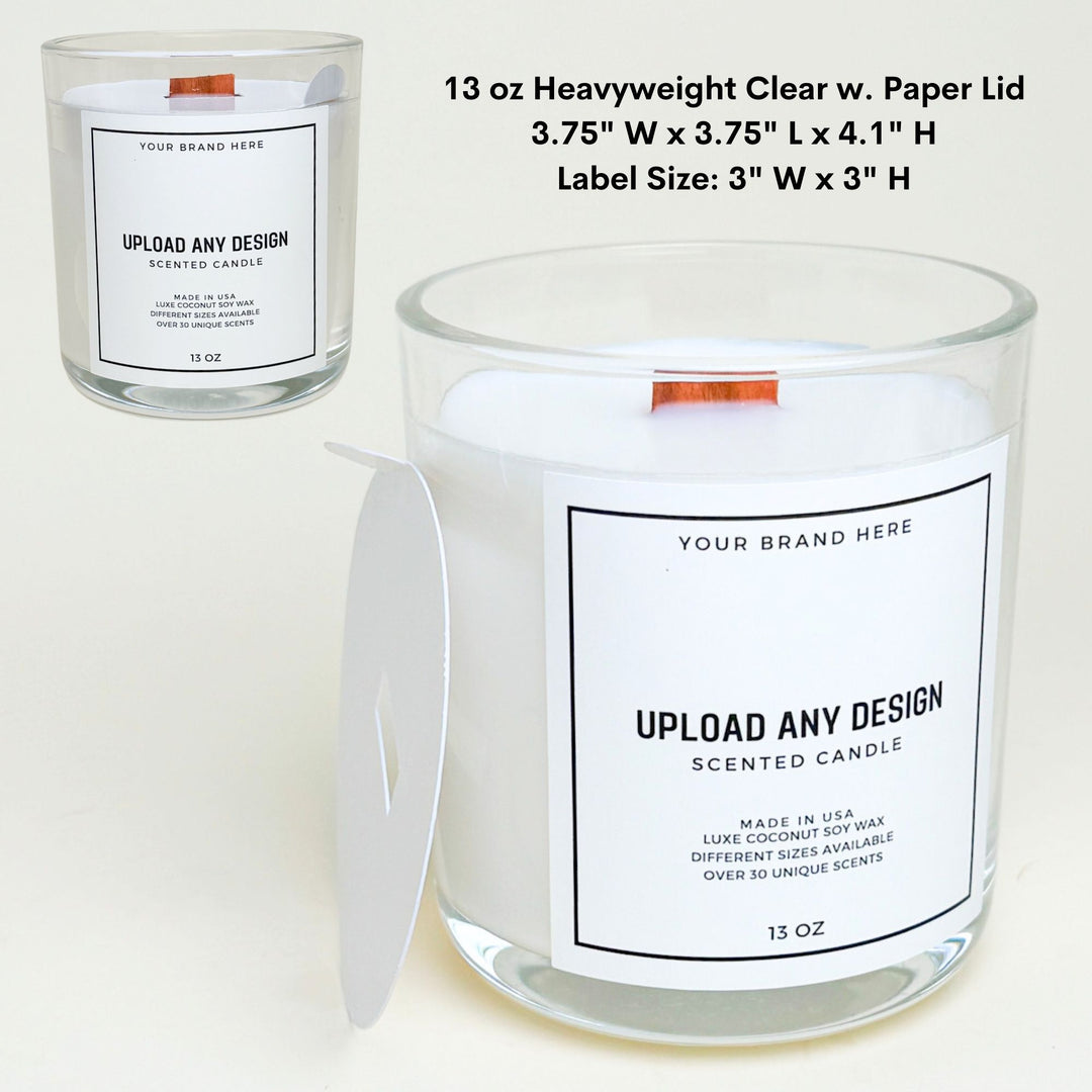Private Label Candle Custom Branded Wood Wick