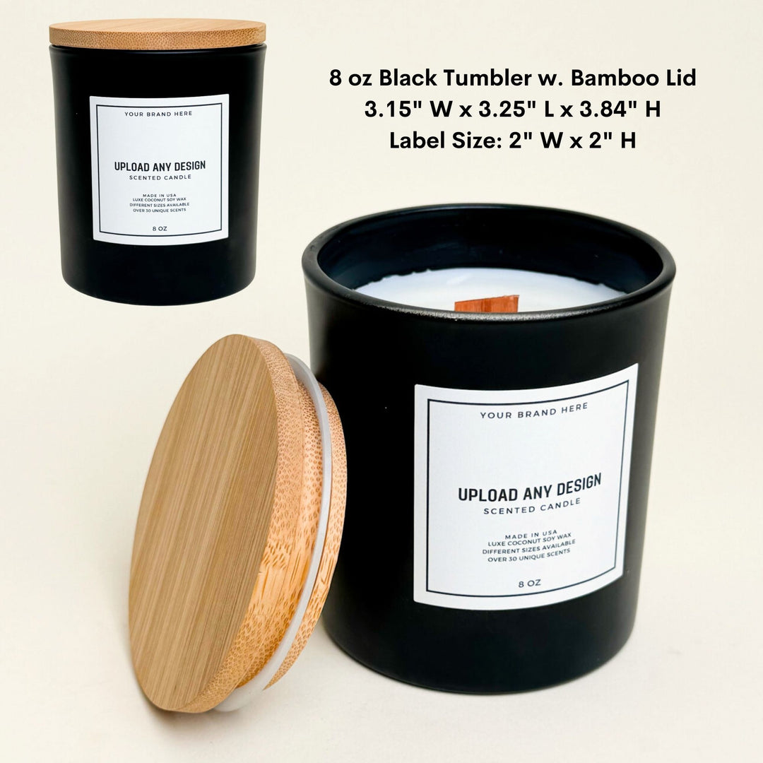 Private Label Candle Custom Branded Wood Wick
