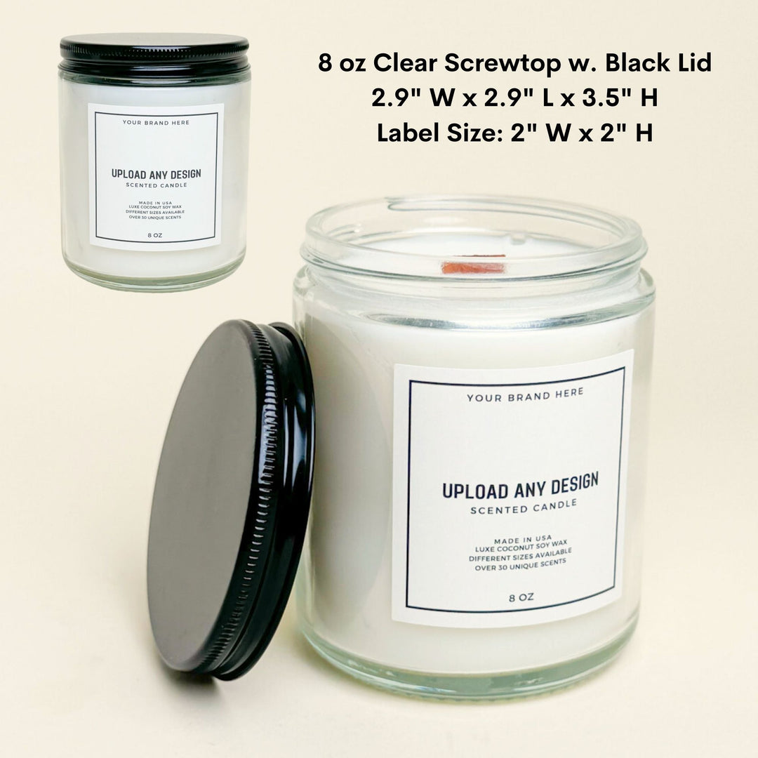 Private Label Candle Custom Branded Wood Wick