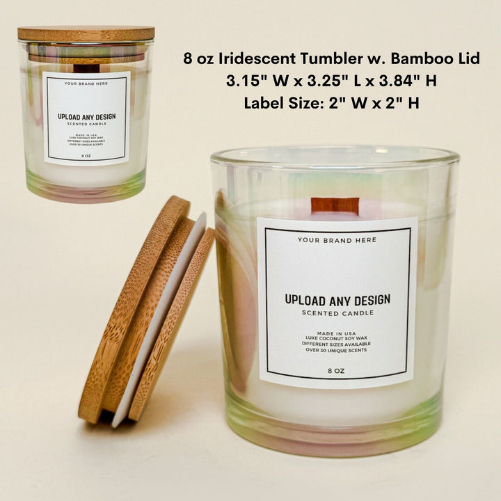 Private Label Candle Custom Branded Wood Wick