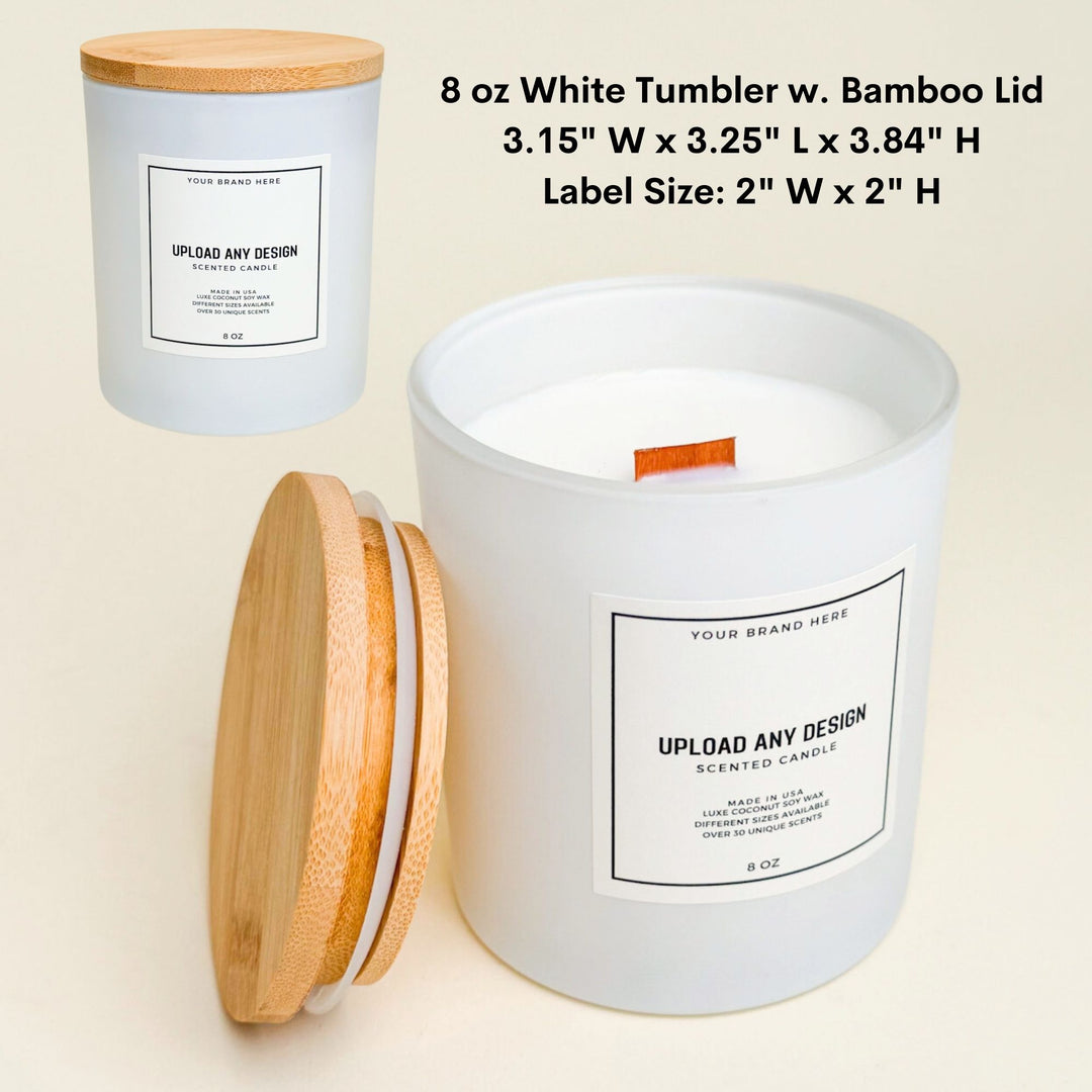 Private Label Candle Custom Branded Wood Wick