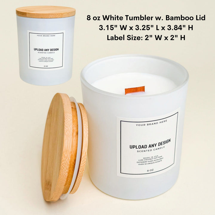 Private Label Candle Custom Branded Wood Wick