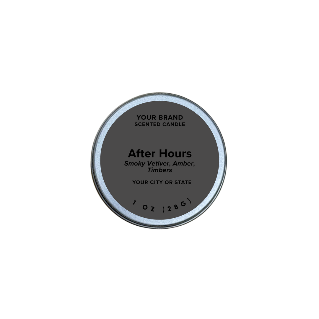 Candle Tin Sample 1 oz