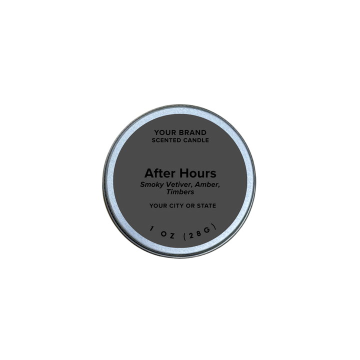 Candle Tin Sample 1 oz