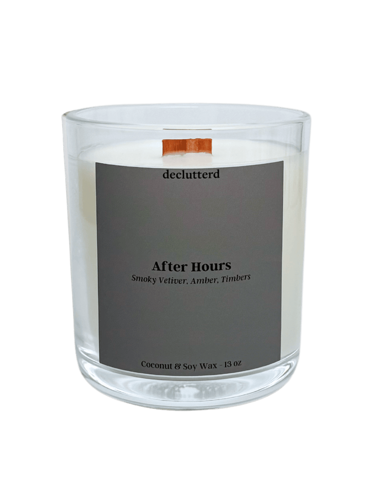 After Hours Wood Wick Candle