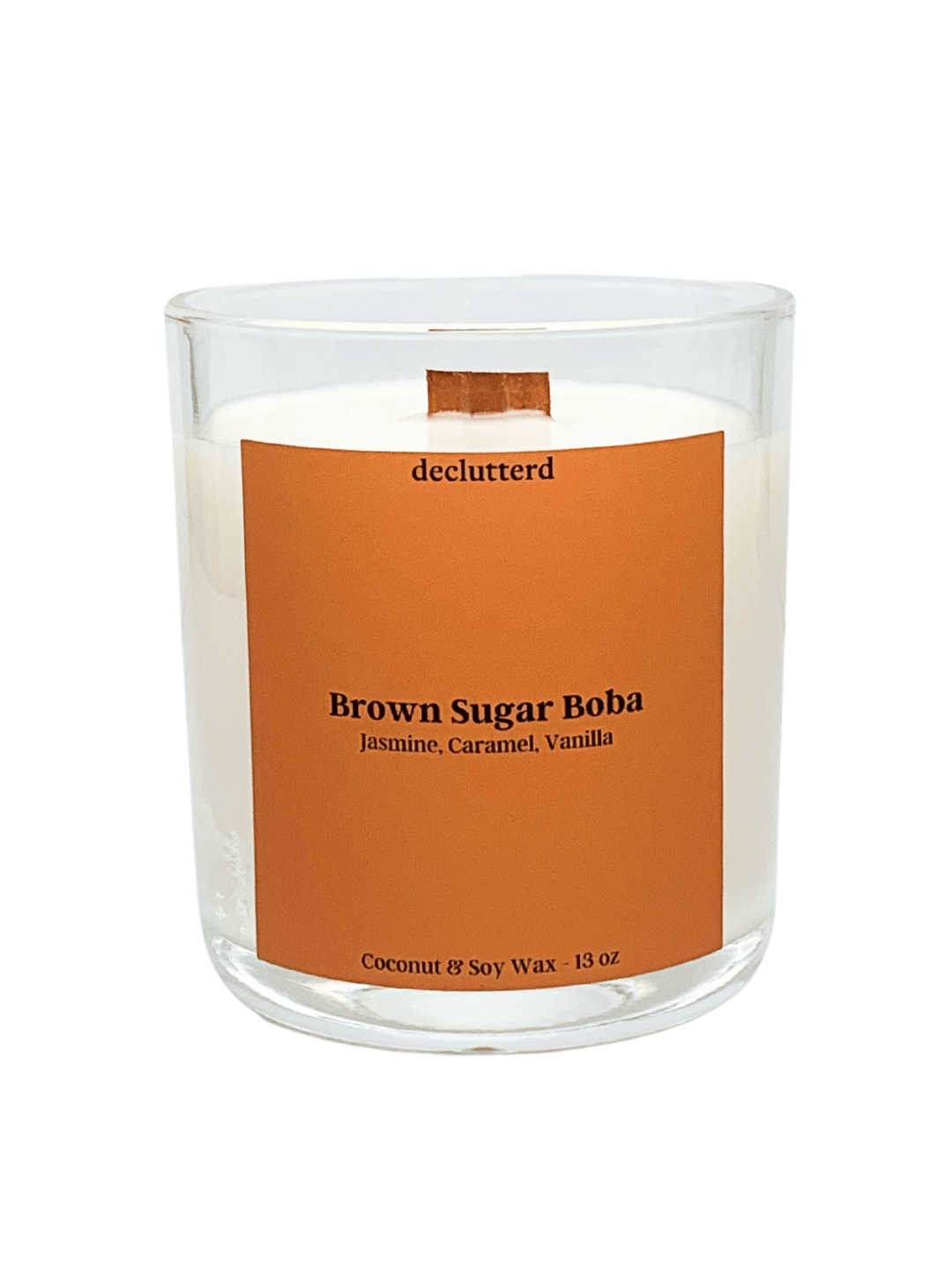 Brown Sugar Boba Wood Wick Candle