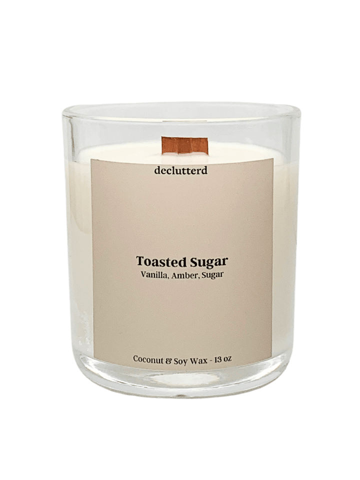 Toasted Sugar Wood Wick Candle