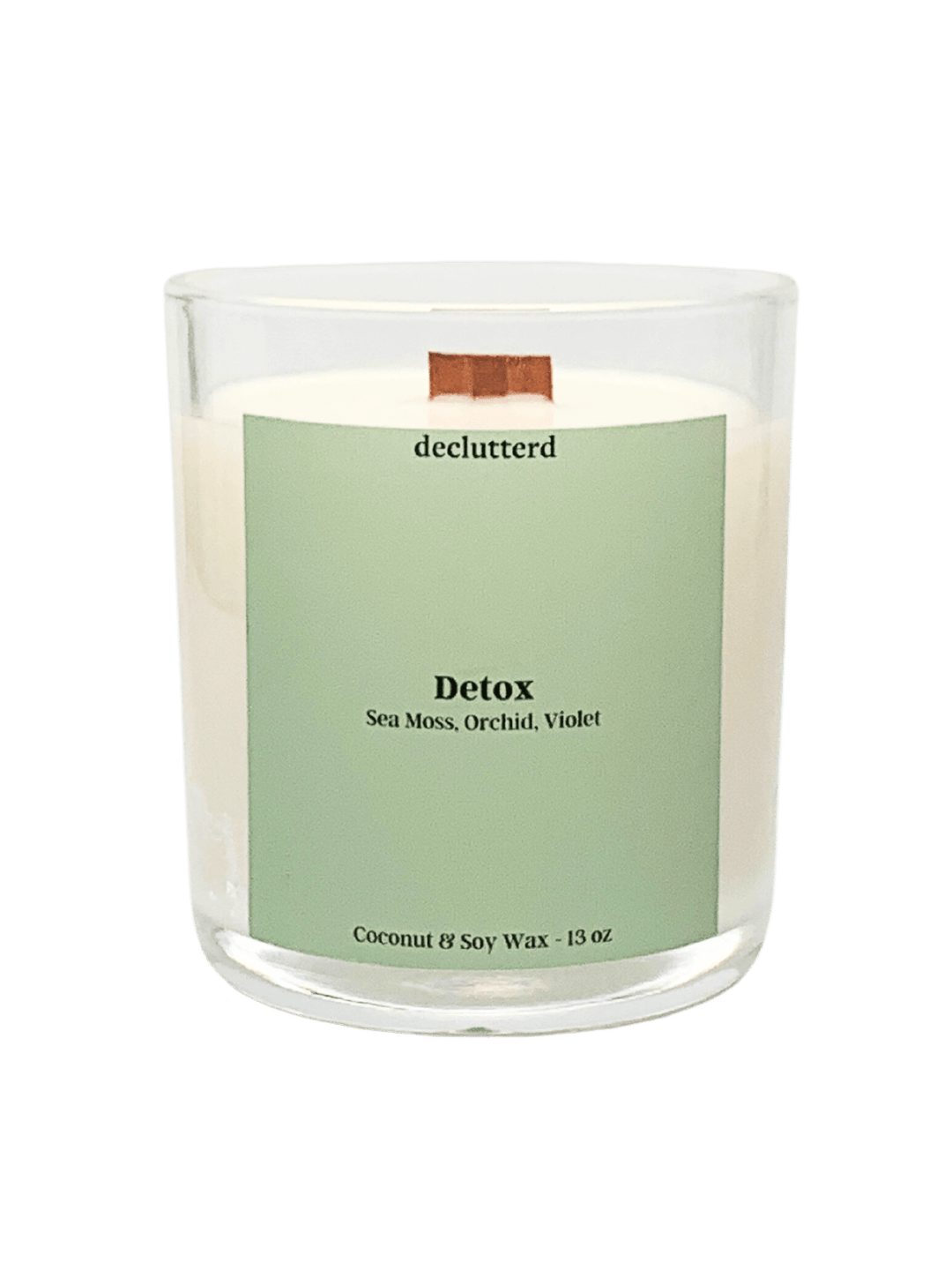 Detox Wood Wick Candle