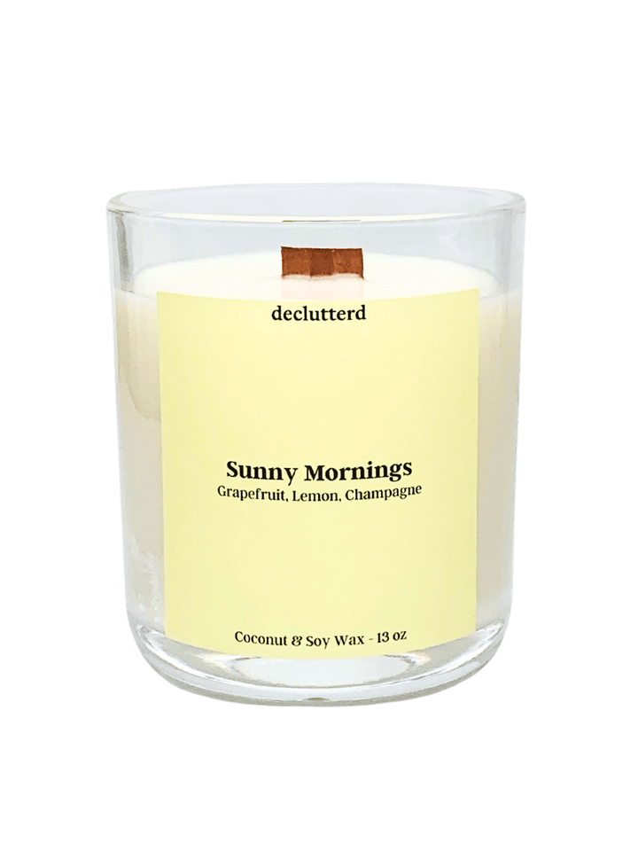 Sunny Mornings Wood Wick Candle