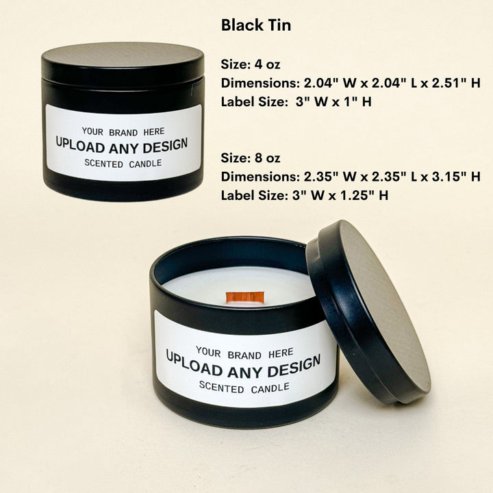 Private Label Candle Custom Branded Wood Wick