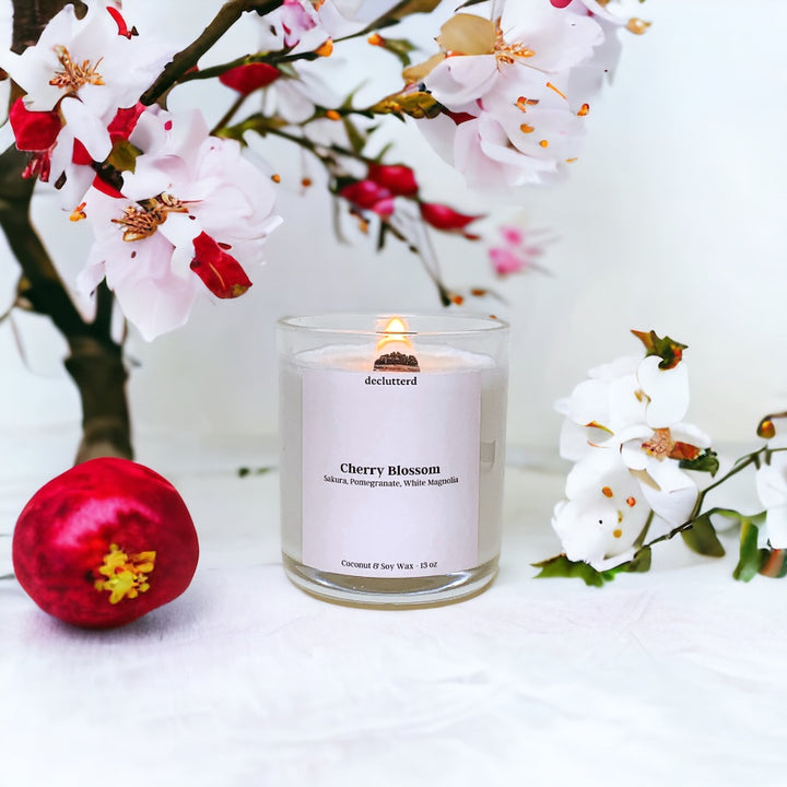 Cherry Blossom Wood Wick Candle
