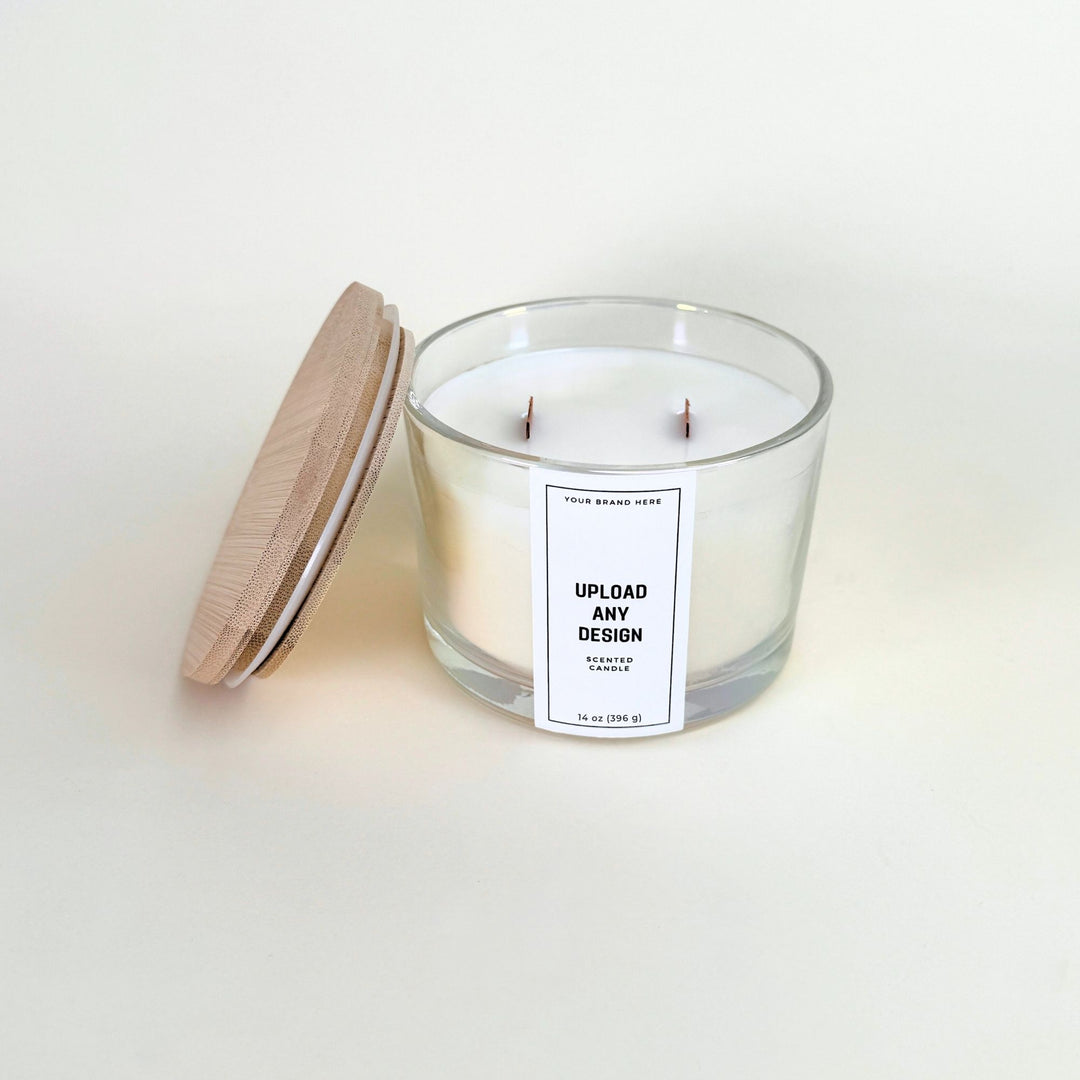 Private Label Candle Custom Branded Wood Wick