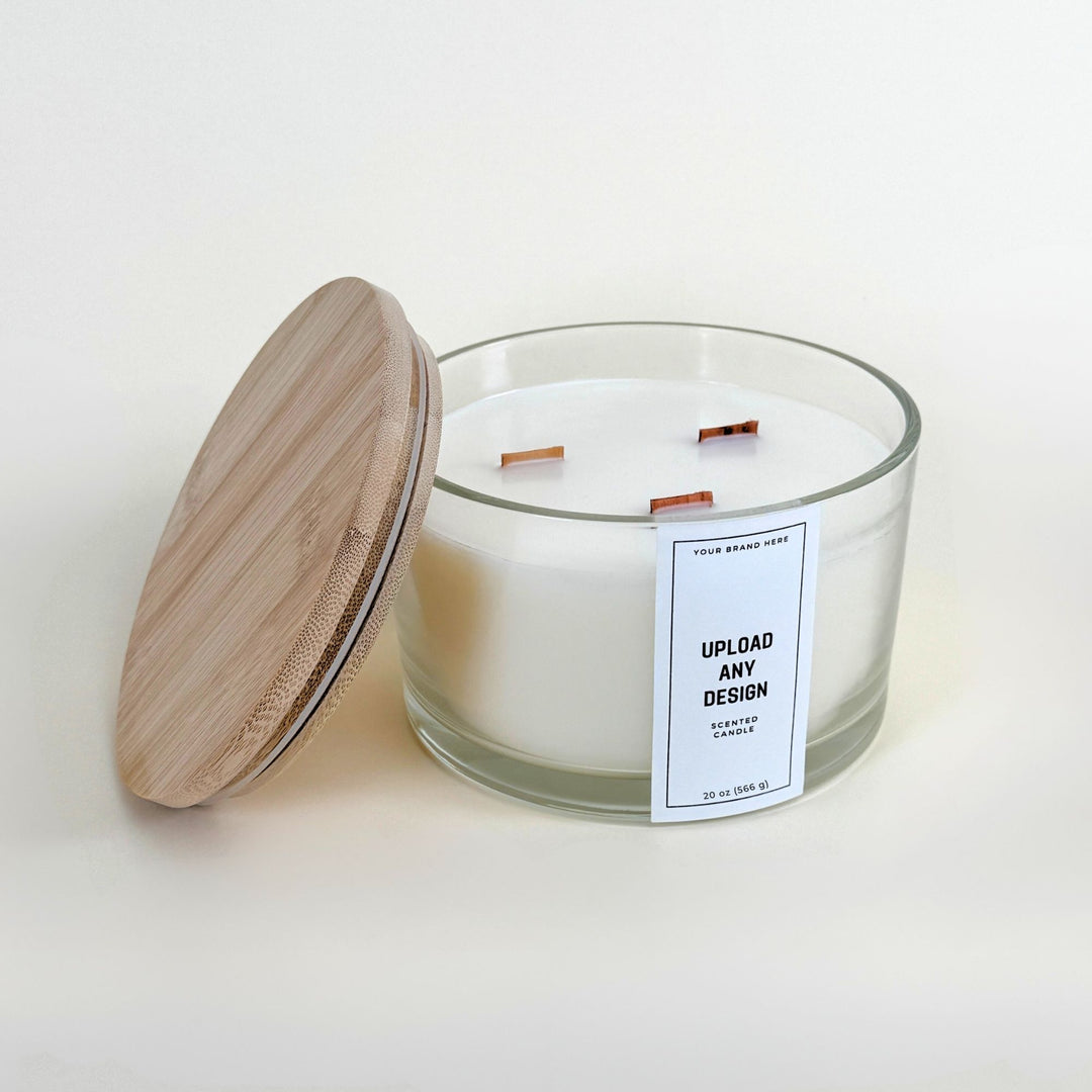 Private Label Candle Custom Branded Wood Wick