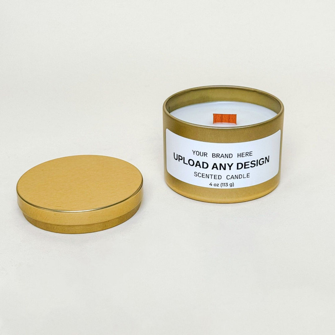 Private Label Candle Custom Branded Wood Wick
