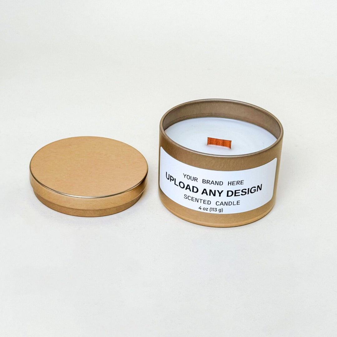 Private Label Candle Custom Branded Wood Wick