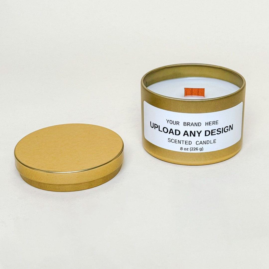 Private Label Candle Custom Branded Wood Wick