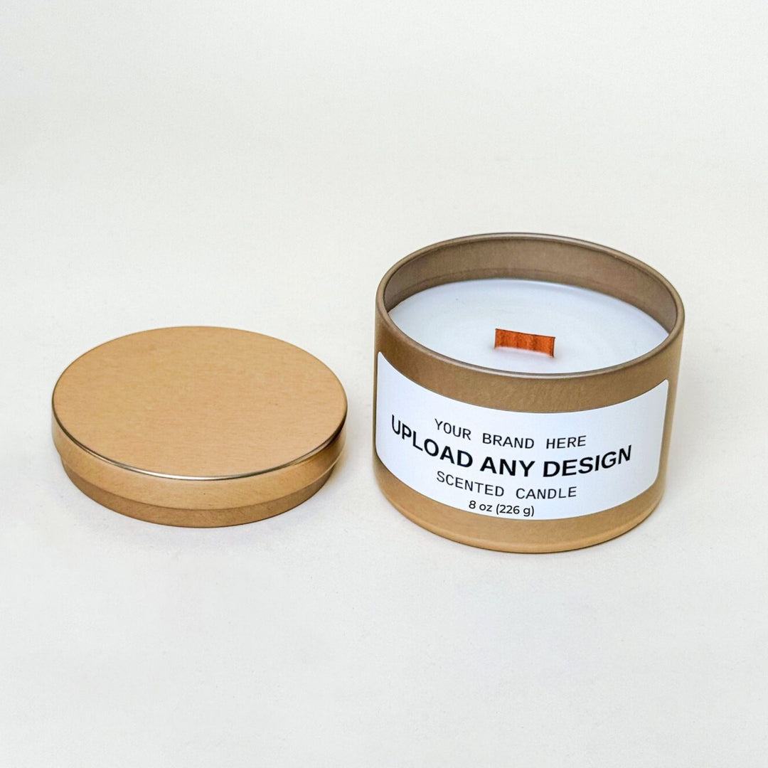 Private Label Candle Custom Branded Wood Wick
