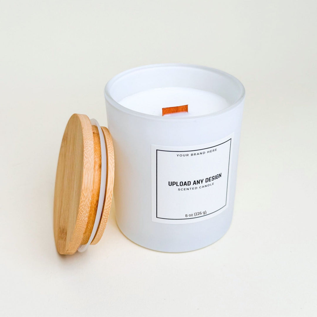 Private Label Candle Custom Branded Wood Wick