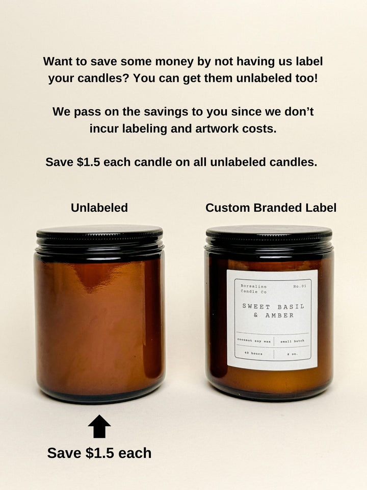 Private Label Candle Custom Branded Wood Wick