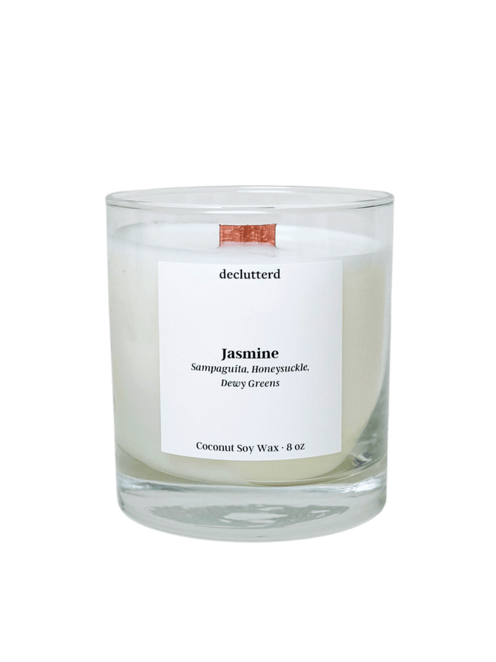 Jasmine Wood Wick Candle