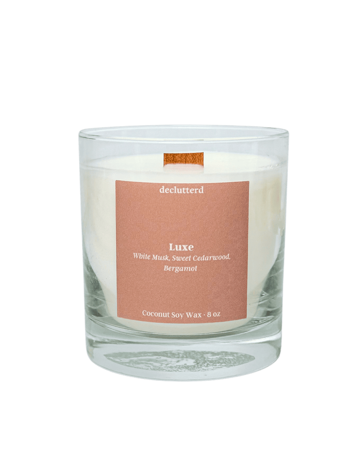 Luxe Wood Wick Candle