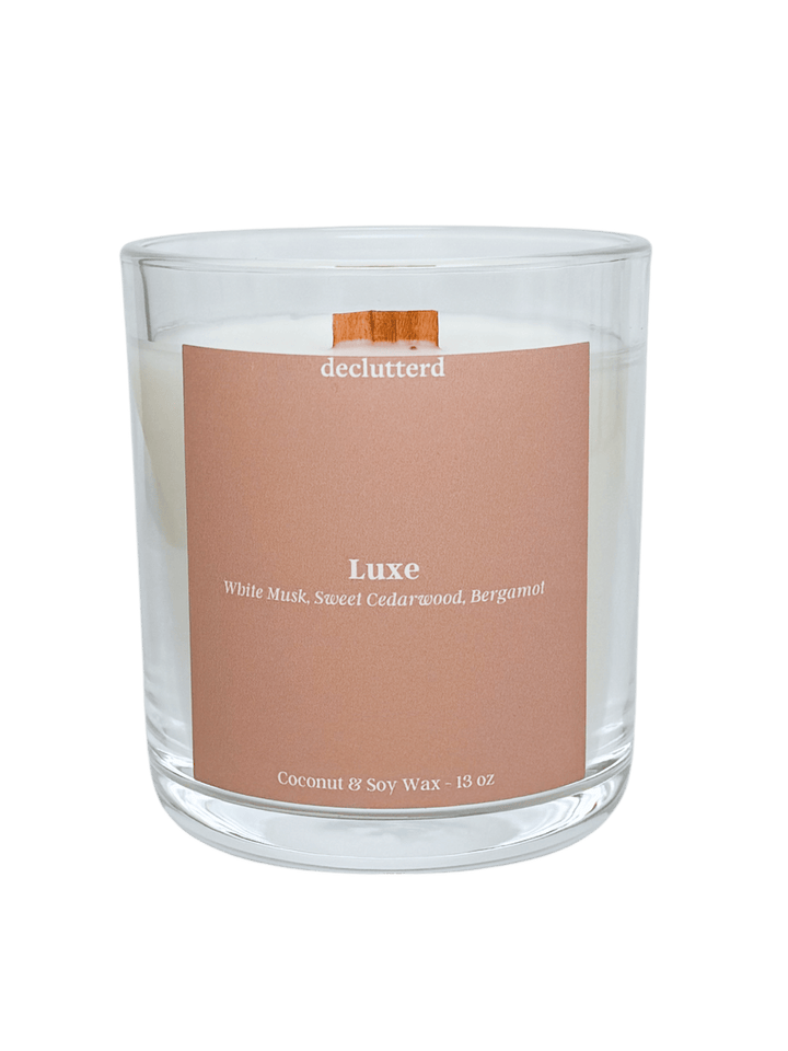 Luxe Wood Wick Candle