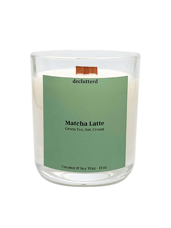 Matcha Latte Wood Wick Candle