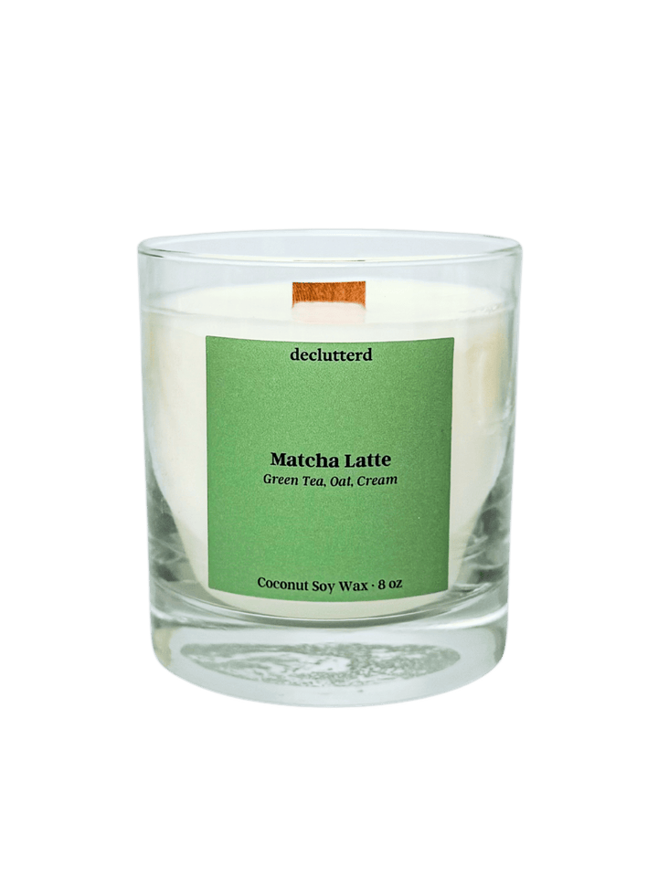 Matcha Latte Wood Wick Candle