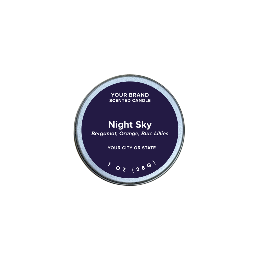 Candle Tin Sample 1 oz