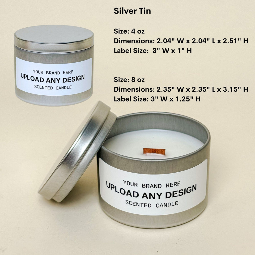 Private Label Candle Custom Branded Wood Wick