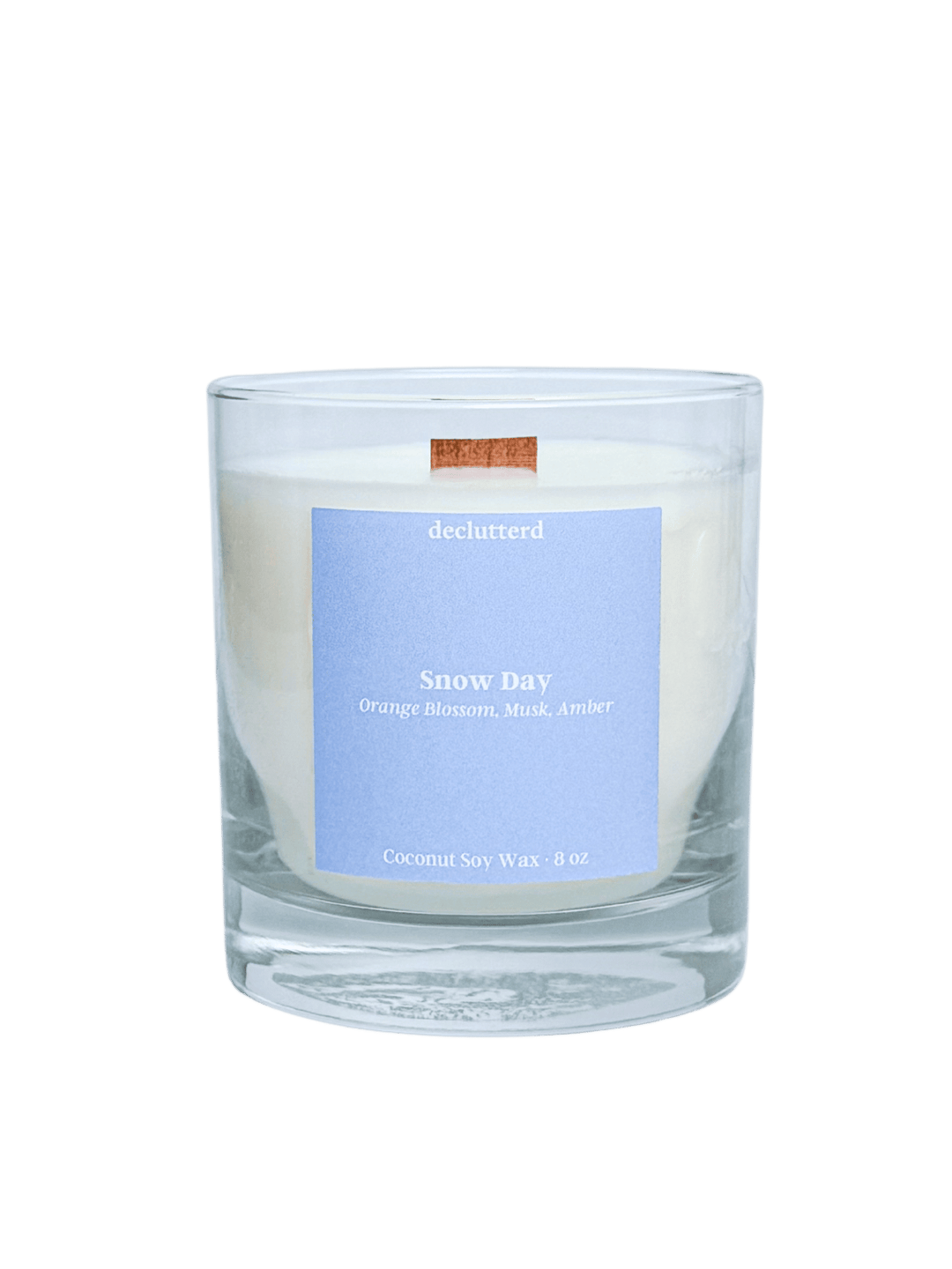 Snow Day Wood Wick Candle