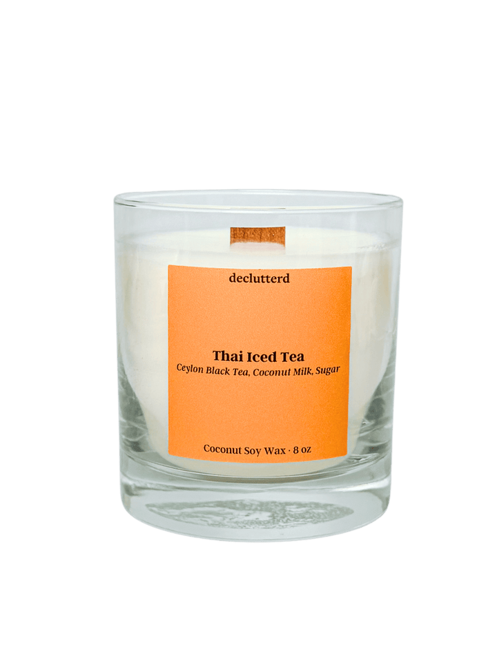 Thai Iced Tea Wood Wick Candle