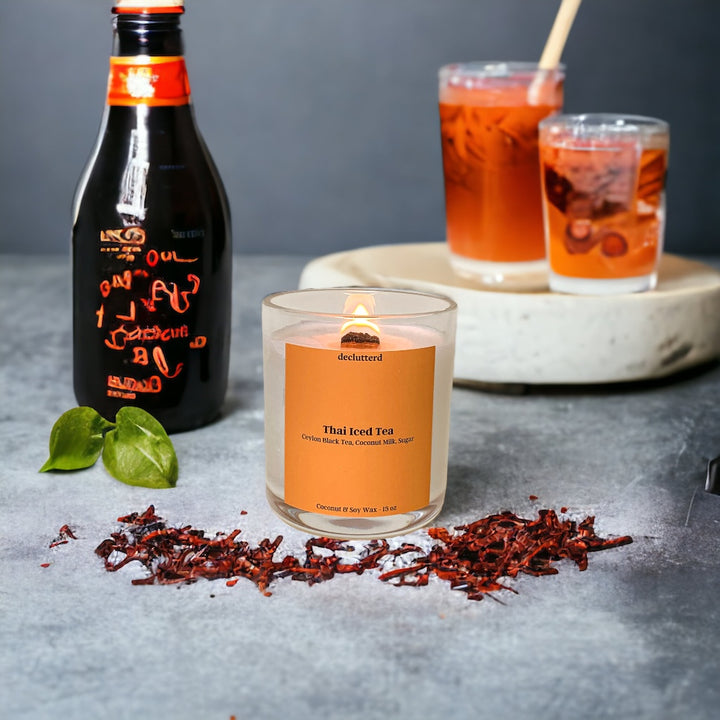 Thai Iced Tea Wood Wick Candle