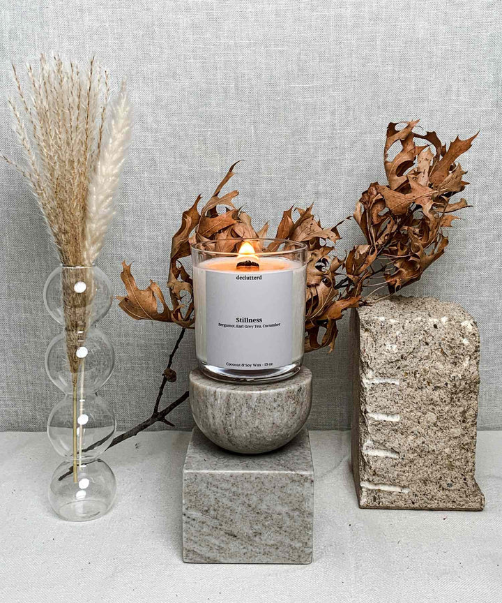 Stillness Wood Wick Candle