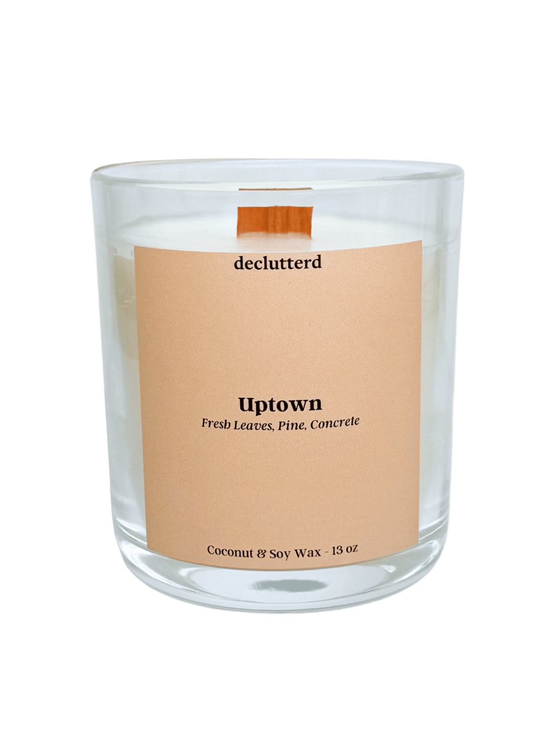 Uptown Wood Wick Candle