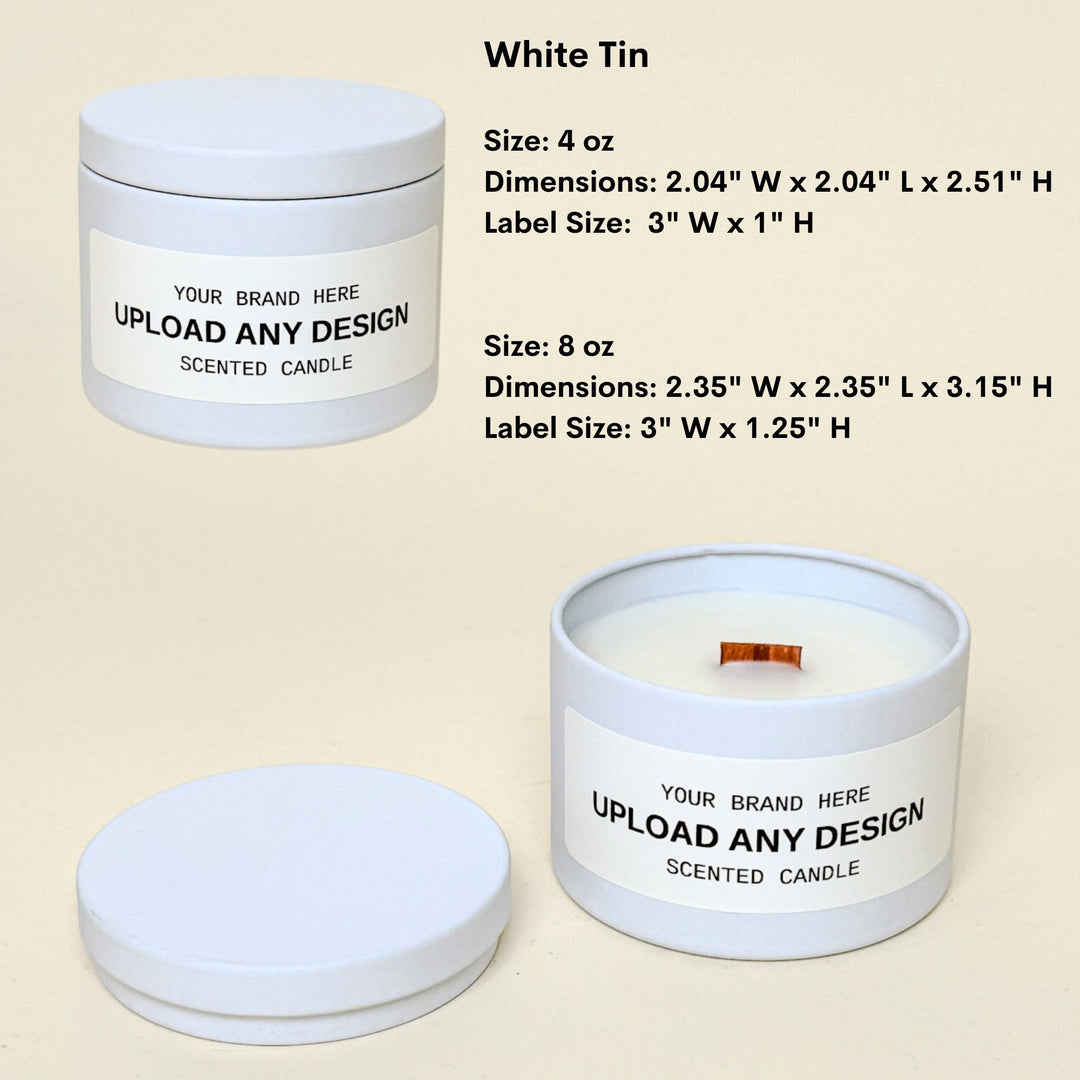 Private Label Candle Custom Branded Wood Wick
